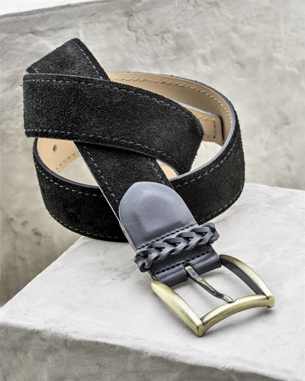 Siyah erkek kemer - Elle Shoes