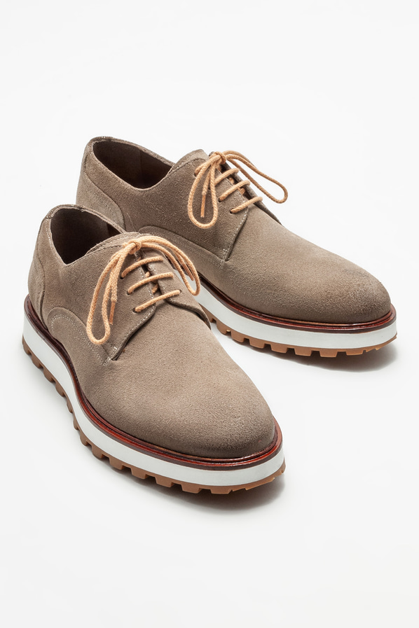 Vizon deri erkek günlük ayakkabı, günlük kullanım için - Elle Shoes