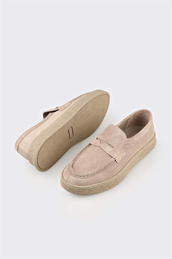 Vizon Deri Erkek Günlük Ayakkabı