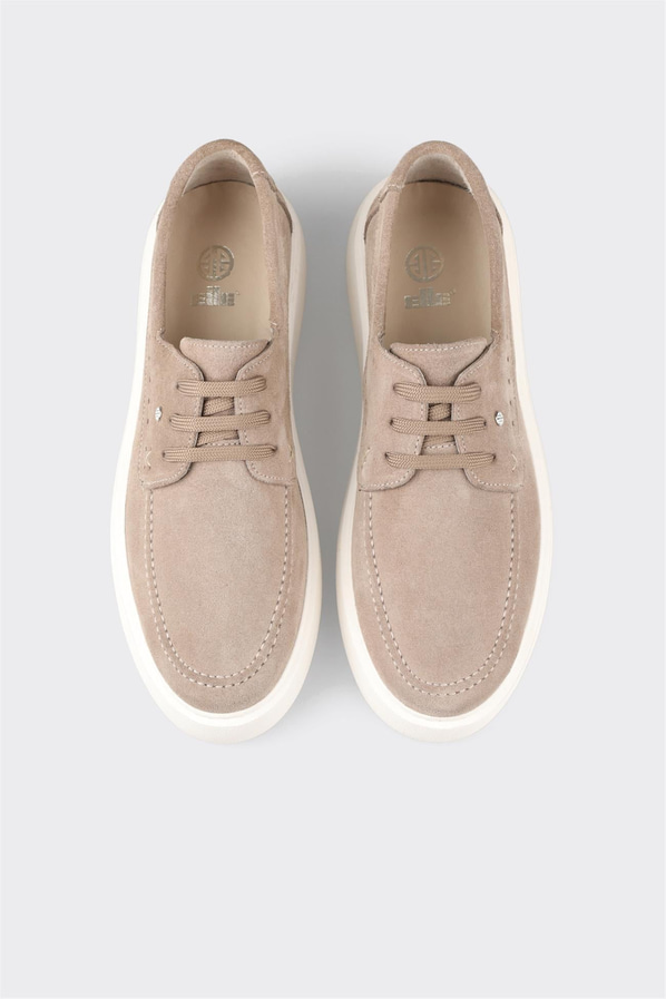 Vizon deri simli erkek günlük ayakkabı, rahat kullanım için - Elle Shoes