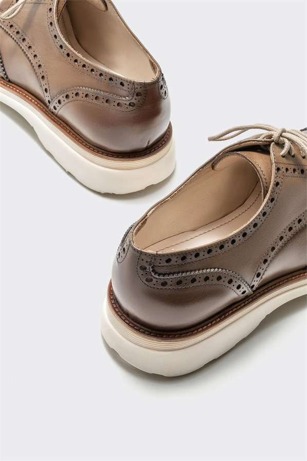 Vizon deri erkek günlük ayakkabı, günlük kullanım için - Elle Shoes