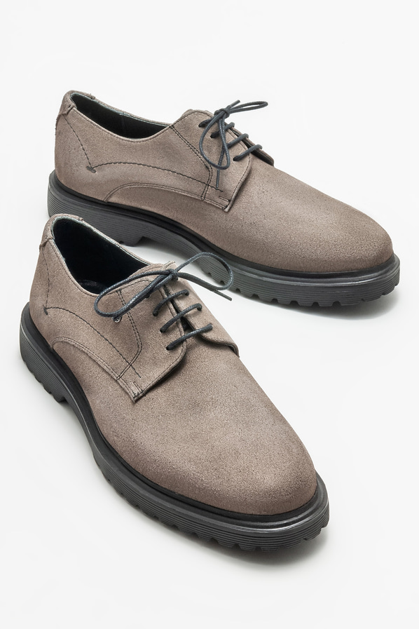 Vizon deri erkek günlük ayakkabı, günlük kullanım için - Elle Shoes