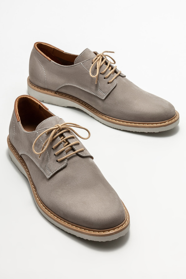 Vizon deri erkek günlük ayakkabı, günlük kullanım için - Elle Shoes