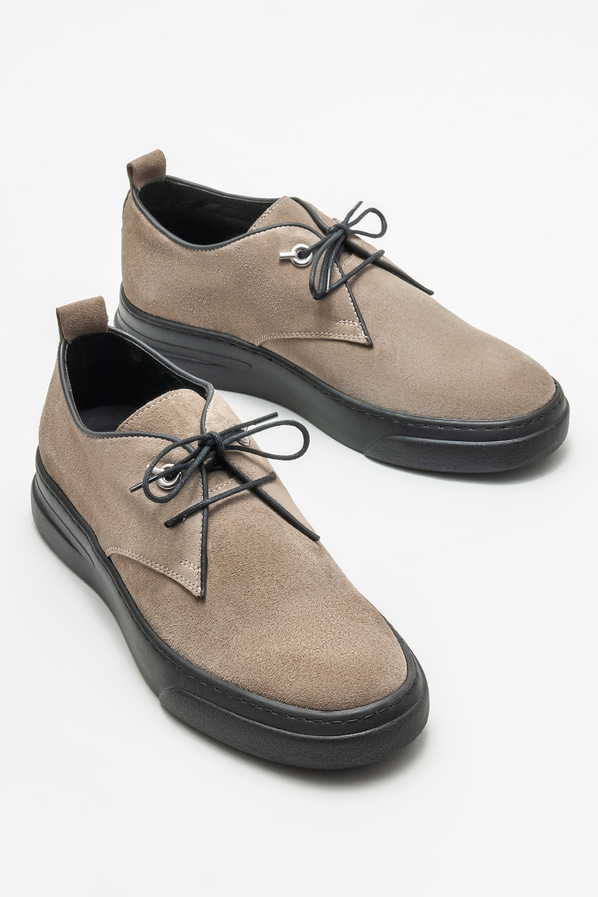 Vizon deri erkek günlük ayakkabı, günlük kullanım için - Elle Shoes