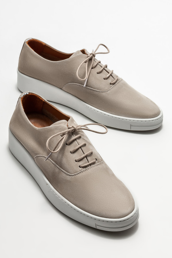 Vizon deri erkek günlük ayakkabı, günlük kullanım için - Elle Shoes