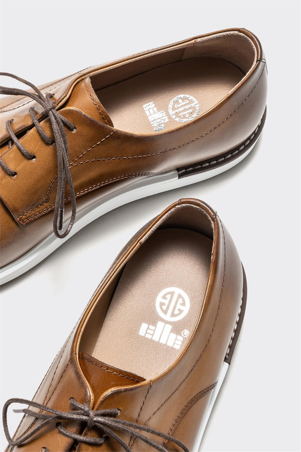 Vizon deri erkek günlük ayakkabı, günlük kullanım için - Elle Shoes