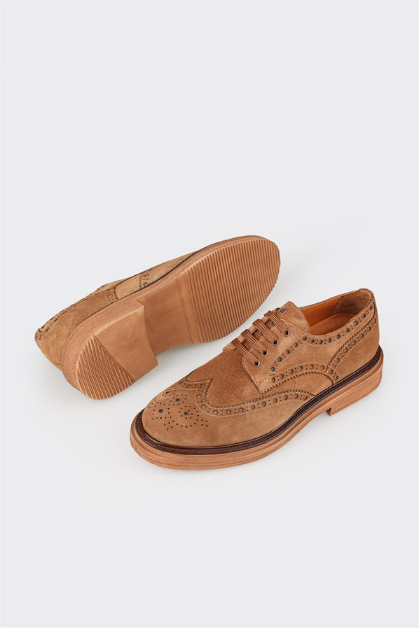 Vizon deri erkek günlük ayakkabı, günlük kullanım için - Elle Shoes