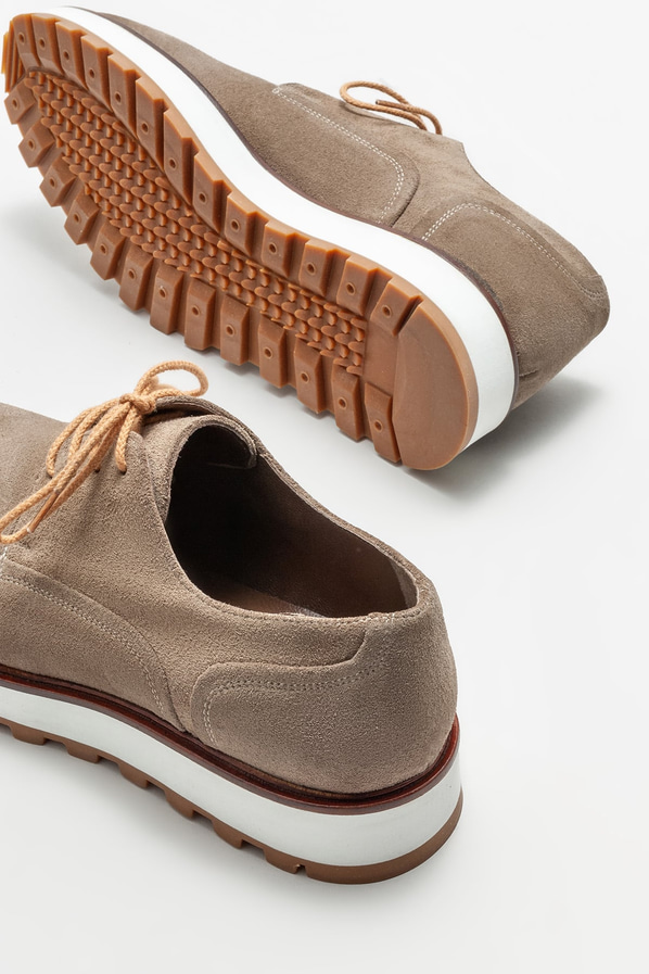 Vizon deri erkek günlük ayakkabı, günlük kullanım için - Elle Shoes
