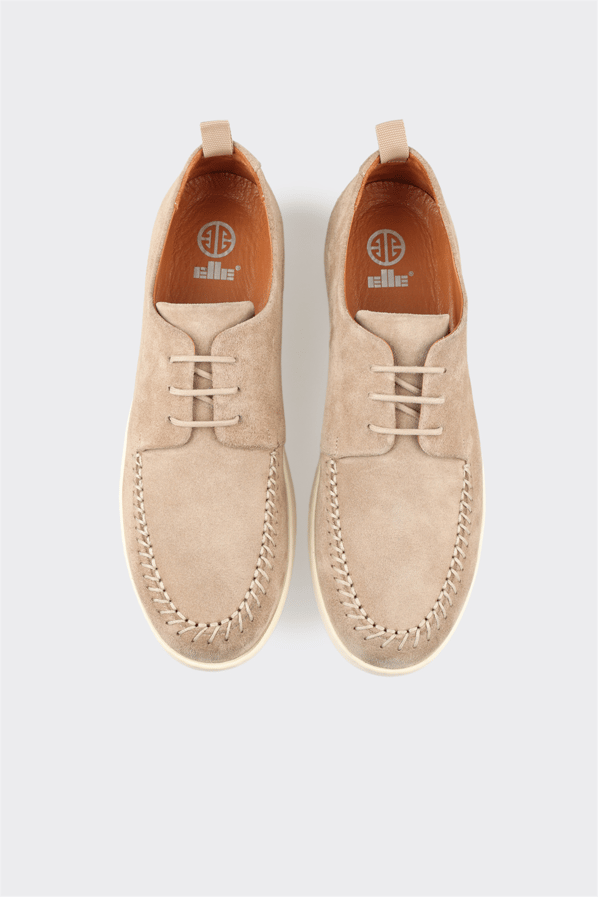 Vizon deri erkek günlük ayakkabı, günlük kullanım için - Elle Shoes