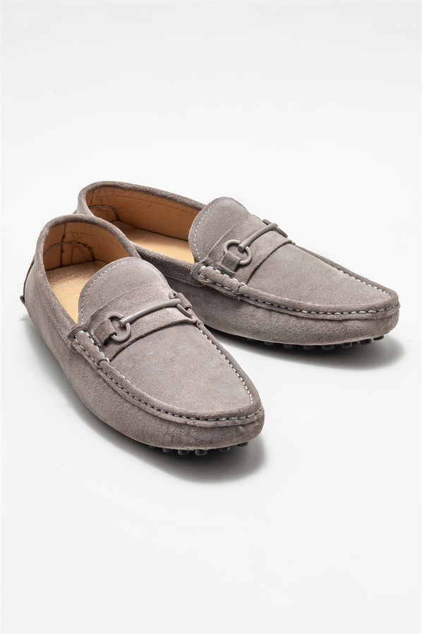 Vizon deri erkek günlük ayakkabı, günlük kullanım için - Elle Shoes