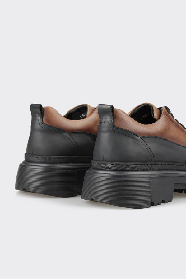 Vizon deri erkek günlük ayakkabı, rahat kullanım için - Elle Shoes