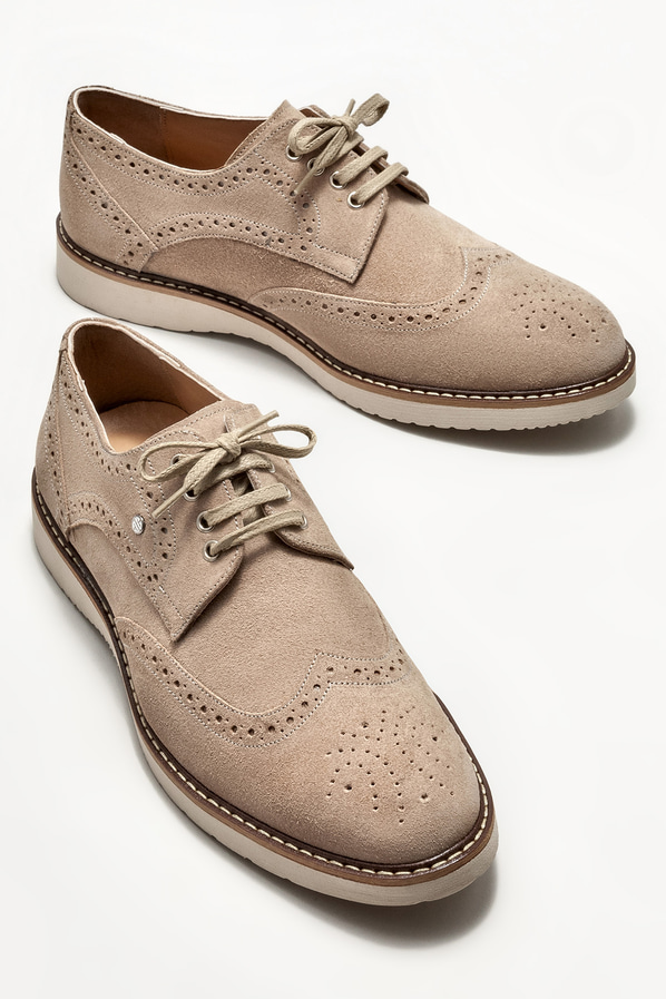 Vizon deri erkek günlük ayakkabı, günlük kullanım için - Elle Shoes
