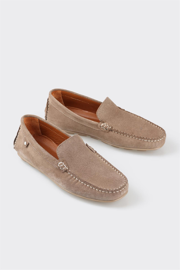 Vizon deri erkek günlük ayakkabı, günlük kullanım için - Elle Shoes