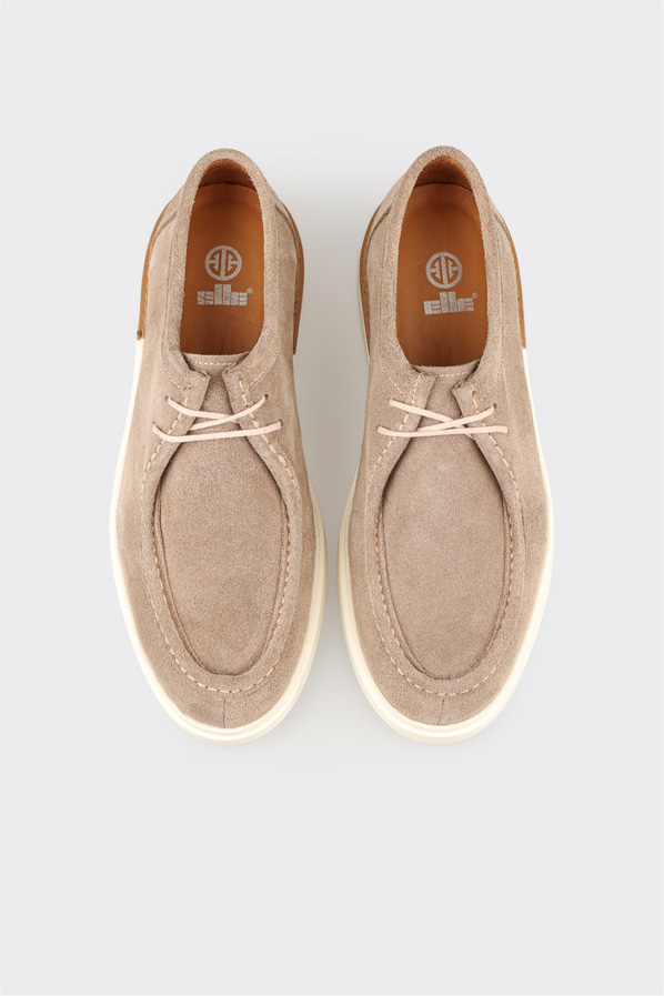 Vizon deri erkek günlük ayakkabı, günlük kullanım için - Elle Shoes