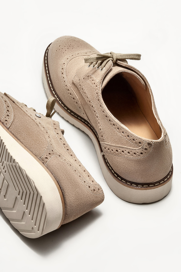 Vizon deri erkek günlük ayakkabı, günlük kullanım için - Elle Shoes