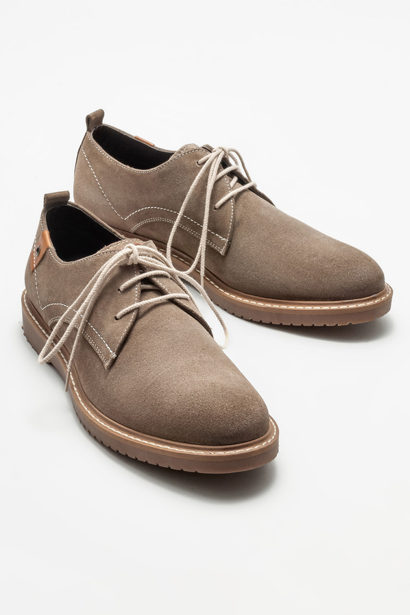 Vizon deri erkek günlük ayakkabı, günlük kullanım için - Elle Shoes