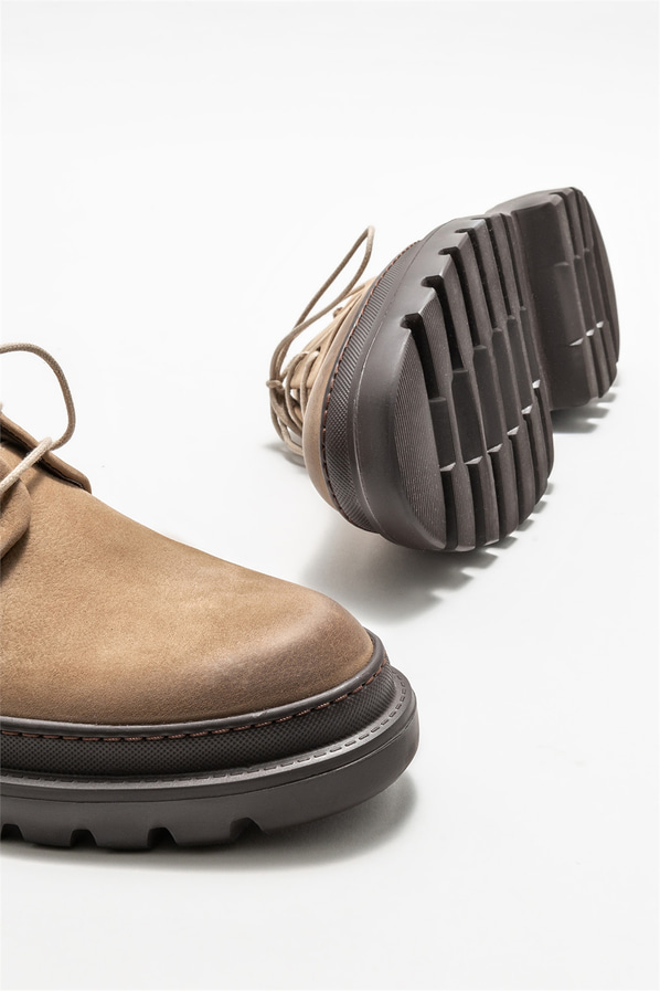 Vizon deri erkek günlük ayakkabı, günlük kullanım için - Elle Shoes