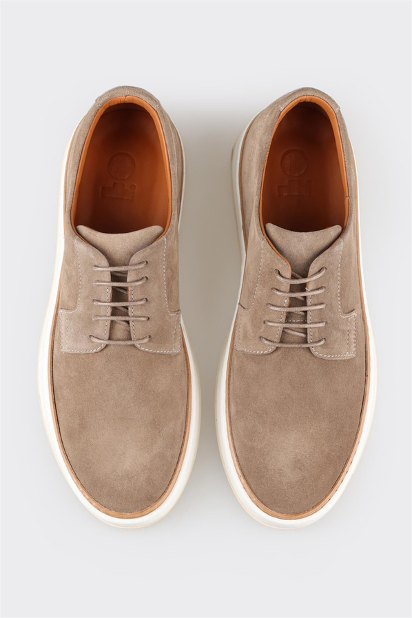 Vizon deri erkek günlük ayakkabı, günlük kullanım için - Elle Shoes