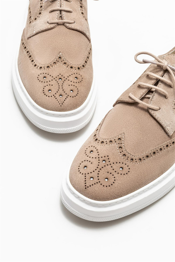 Vizon deri erkek günlük ayakkabı, günlük kullanım için - Elle Shoes