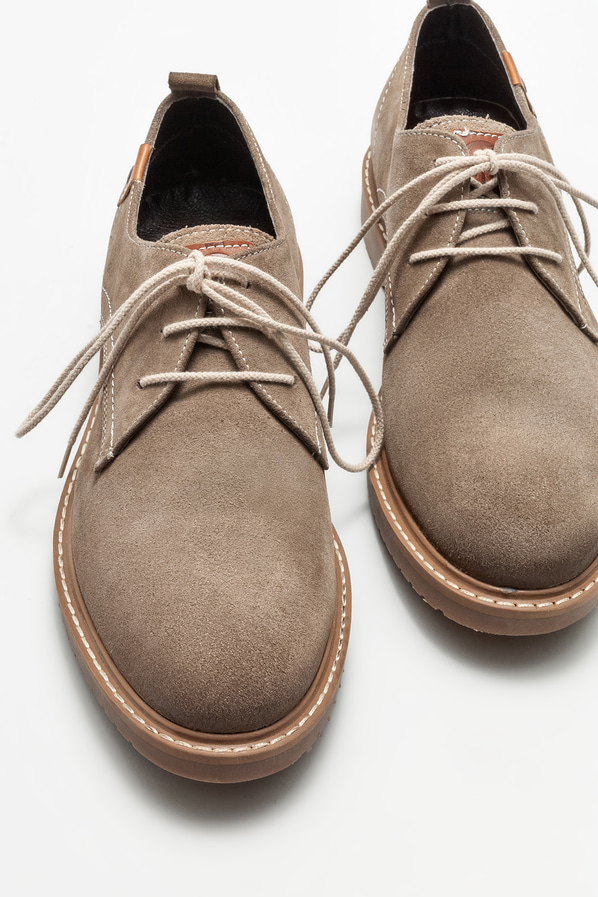 Vizon deri erkek günlük ayakkabı, günlük kullanım için - Elle Shoes