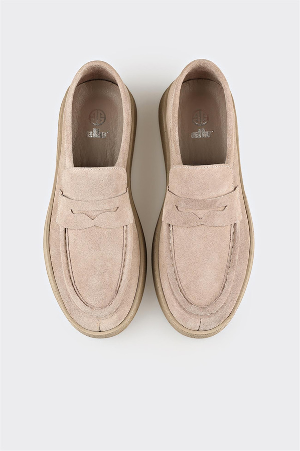 Vizon Deri Erkek Günlük Ayakkabı