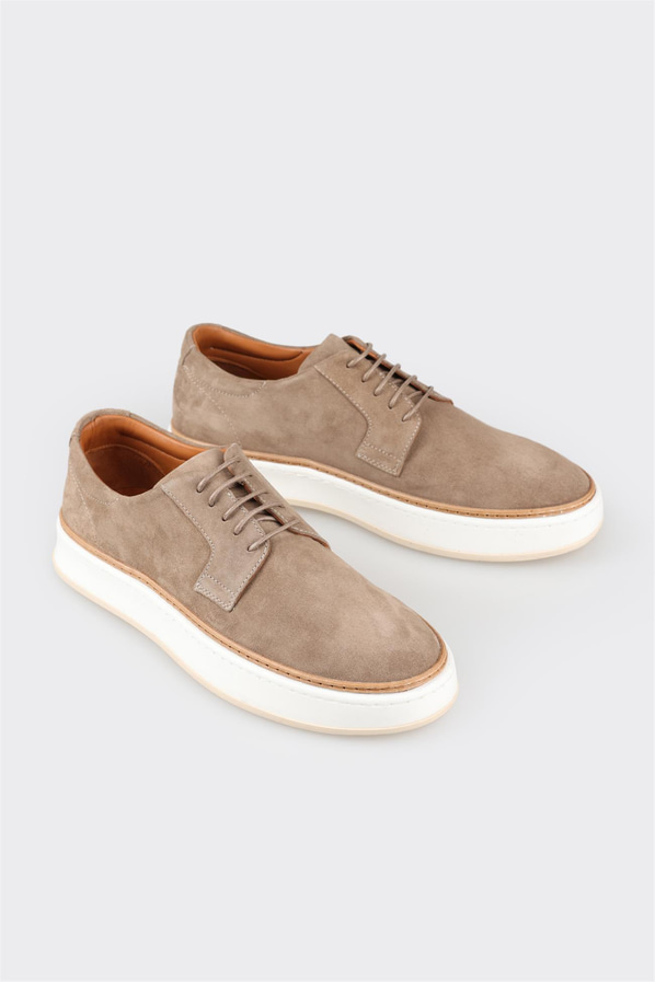 Vizon deri erkek günlük ayakkabı, günlük kullanım için - Elle Shoes