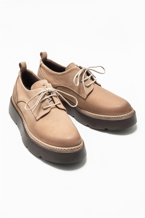 Vizon deri erkek günlük ayakkabı, günlük kullanım için - Elle Shoes