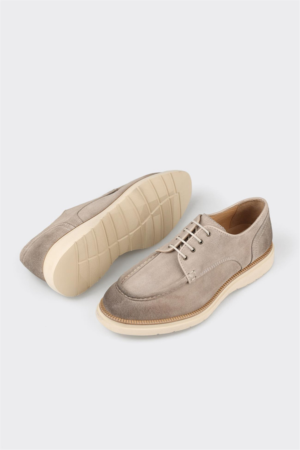 Vizon Deri Erkek Günlük Ayakkabı