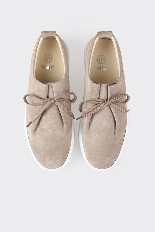 Vizon deri erkek günlük ayakkabı, günlük kullanım için - Elle Shoes