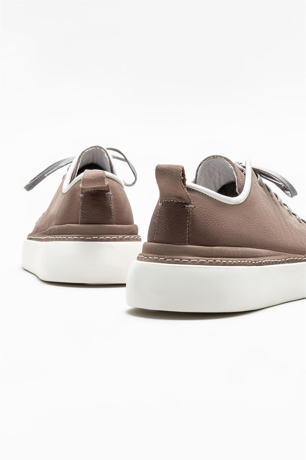 Vizon deri erkek günlük ayakkabı, günlük kullanım için - Elle Shoes