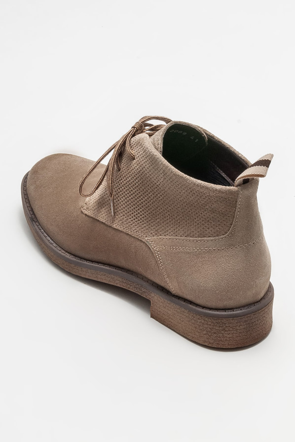 Vizon deri erkek günlük bot, günlük kullanım için - Elle Shoes