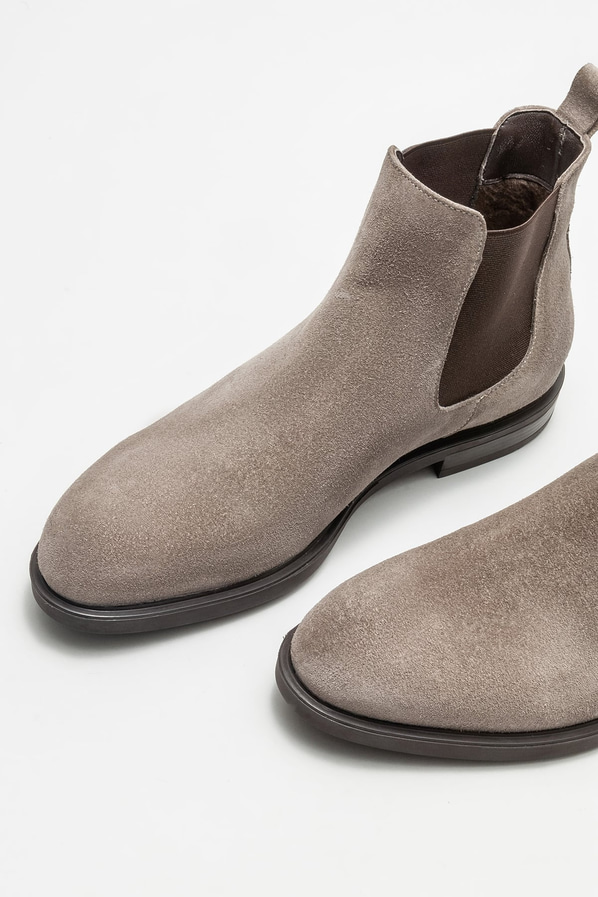 Vizon deri erkek günlük bot, günlük kullanım için - Elle Shoes