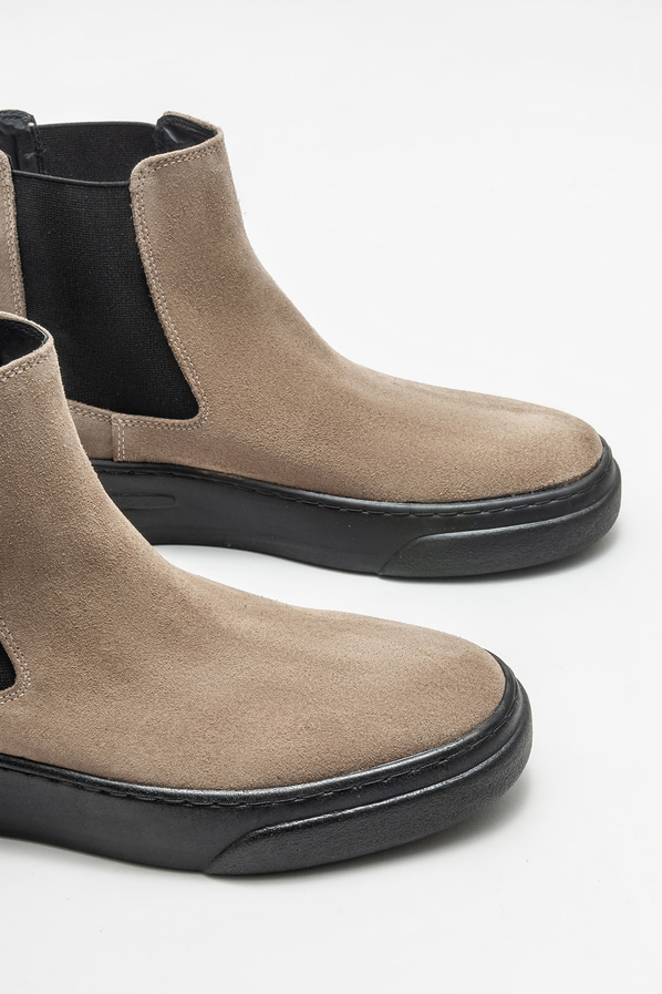 Vizon deri erkek günlük bot, günlük kullanım için - Elle Shoes