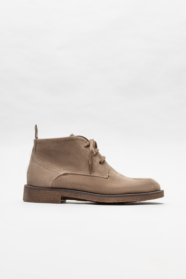 Vizon deri erkek günlük bot, günlük kullanım için - Elle Shoes