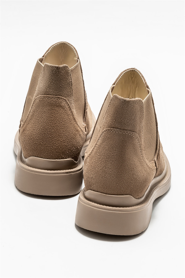 Vizon deri erkek günlük bot, günlük kullanım için - Elle Shoes