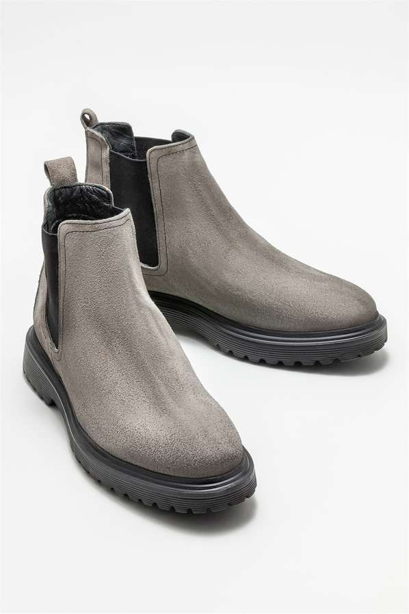 Vizon deri erkek günlük bot, günlük kullanım için - Elle Shoes