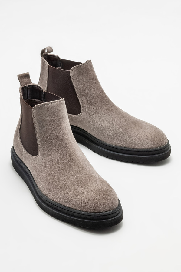 Vizon deri erkek günlük bot, günlük kullanım için - Elle Shoes