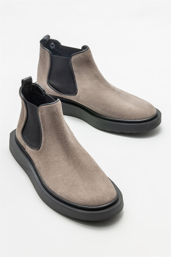Vizon deri erkek günlük bot, günlük kullanım için - Elle Shoes