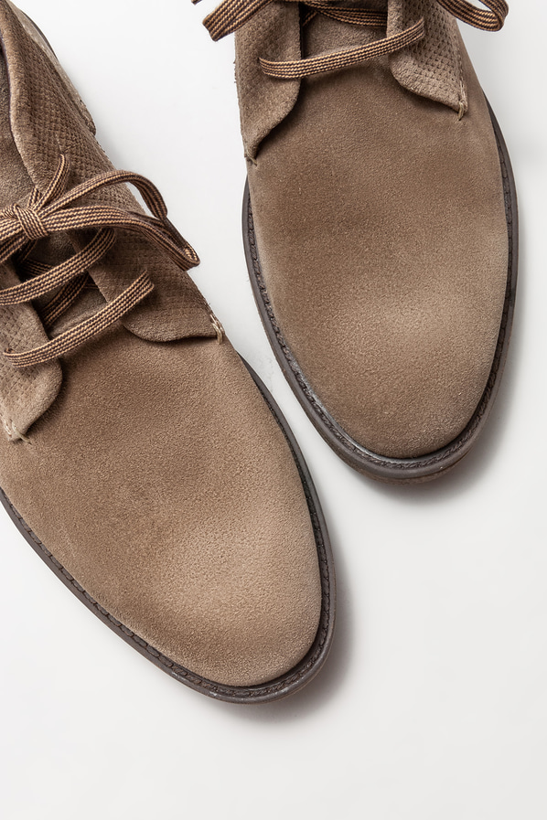 Vizon deri erkek günlük bot, günlük kullanım için - Elle Shoes