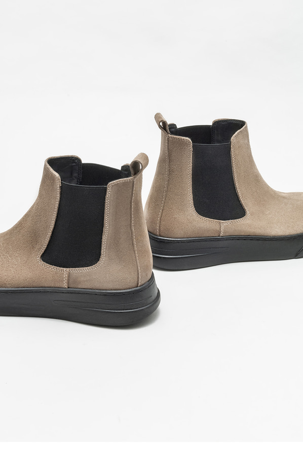 Vizon deri erkek günlük bot, günlük kullanım için - Elle Shoes