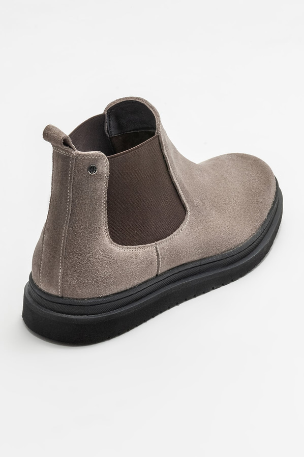 Vizon deri erkek günlük bot, günlük kullanım için - Elle Shoes