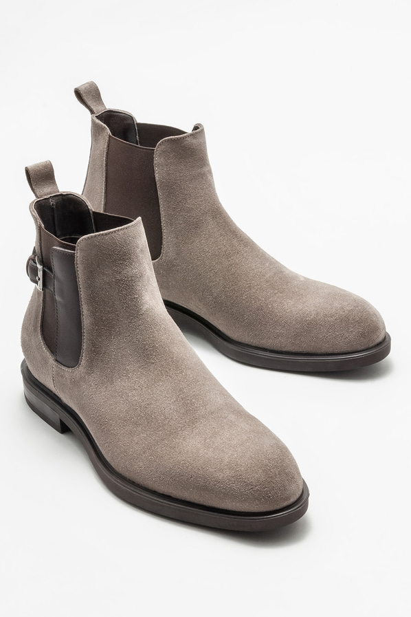 Vizon deri erkek günlük bot, günlük kullanım için - Elle Shoes