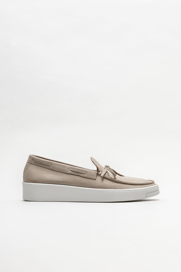 Vizon deri erkek loafer, günlük kullanım için - Elle Shoes
