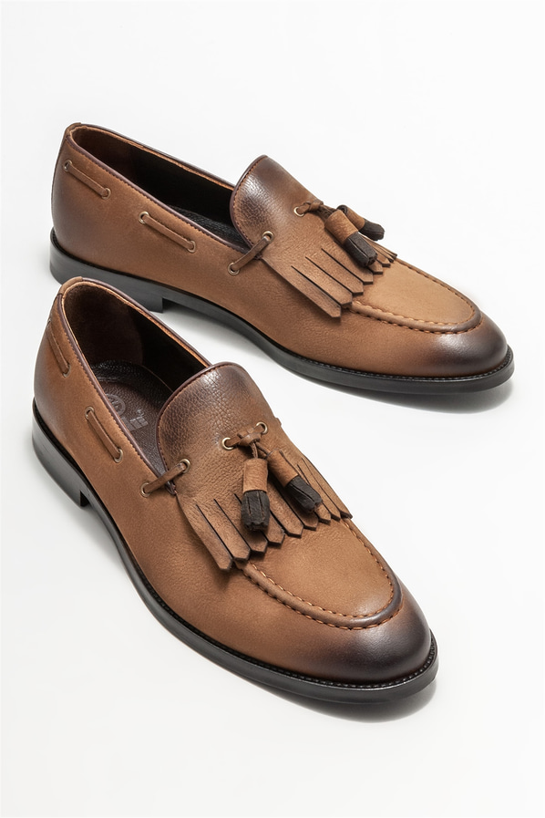 Vizon Deri Erkek Loafer