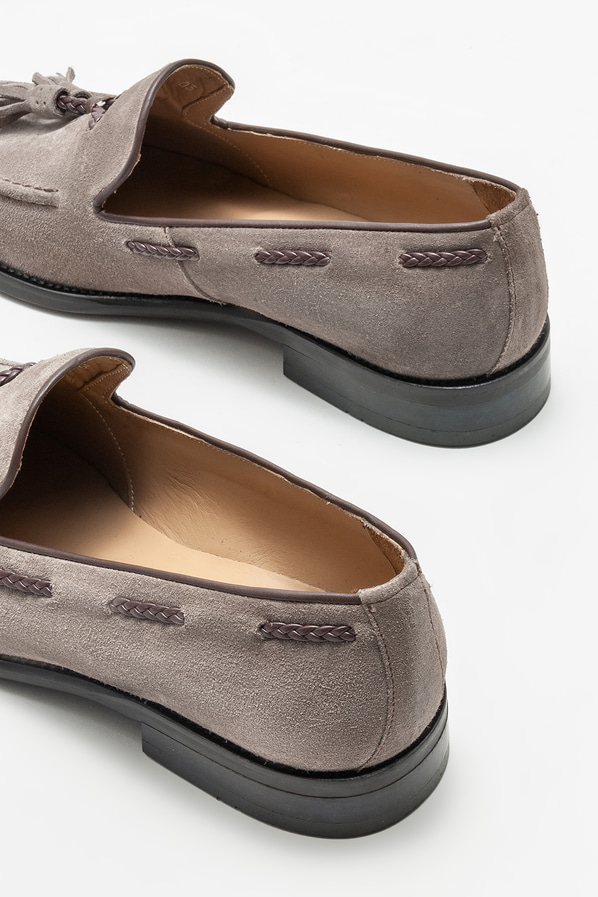 Vizon deri erkek loafer - Elle Shoes
