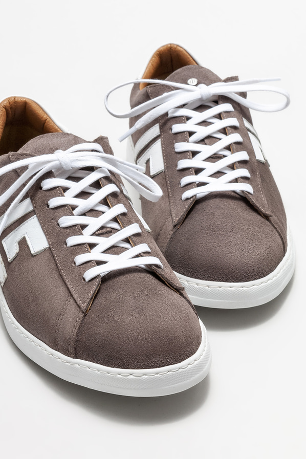 Vizon deri erkek spor ayakkabı - Elle Shoes