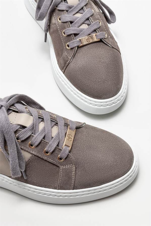Vizon deri erkek spor ayakkabı - Elle Shoes