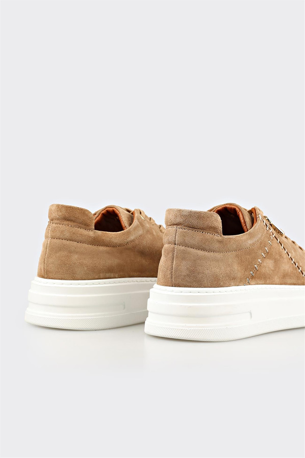 Vizon Deri Erkek Spor Ayakkabı