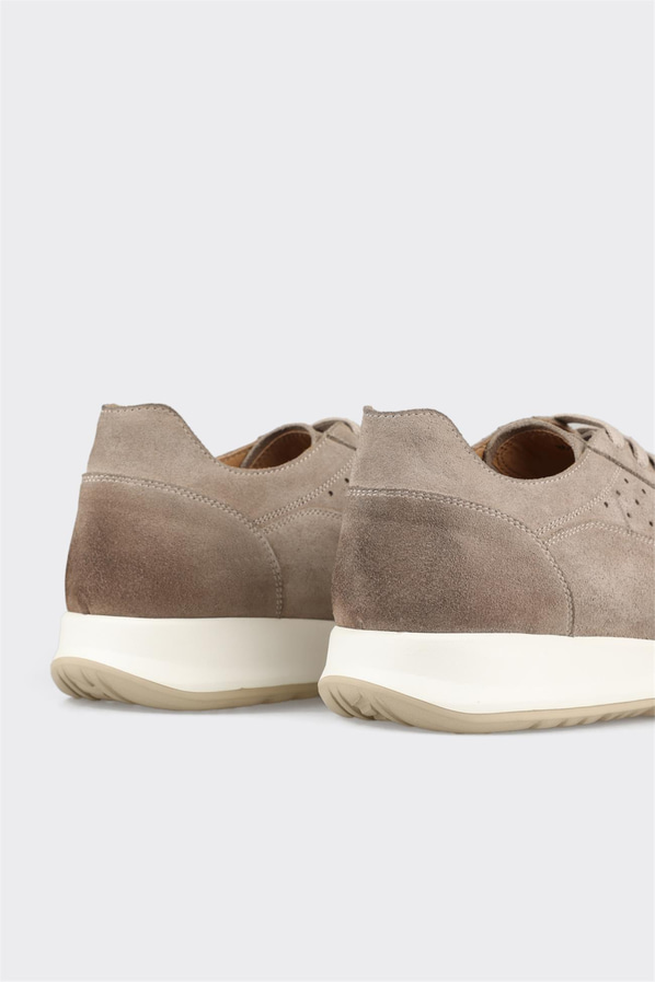 Vizon deri erkek spor ayakkabı - Elle Shoes