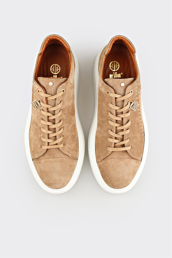 Vizon Deri Erkek Spor Ayakkabı